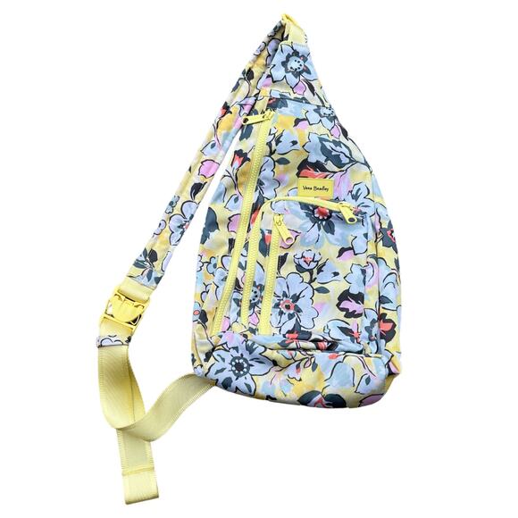 Vera Bradley Sunny Garden ReActive Sling Backpack